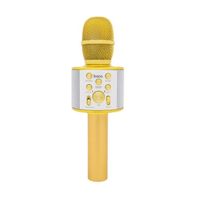 Микрофон Bluetooth караоке Hoco BK3-1